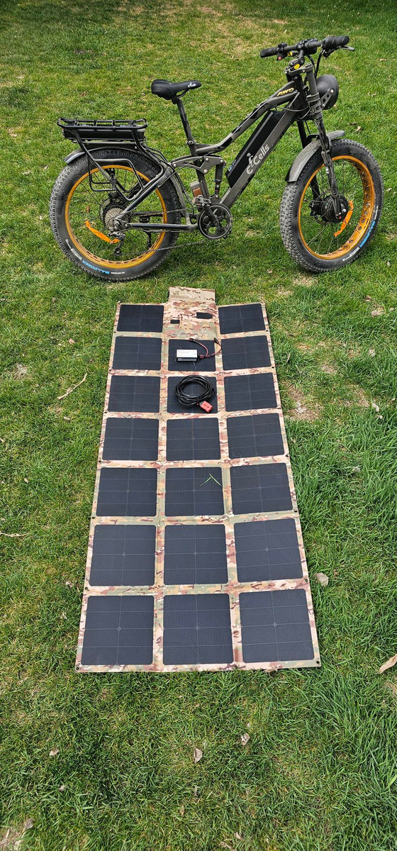 52V ebike 300W Solar Blanket charging kit, Genasun, No US Sales