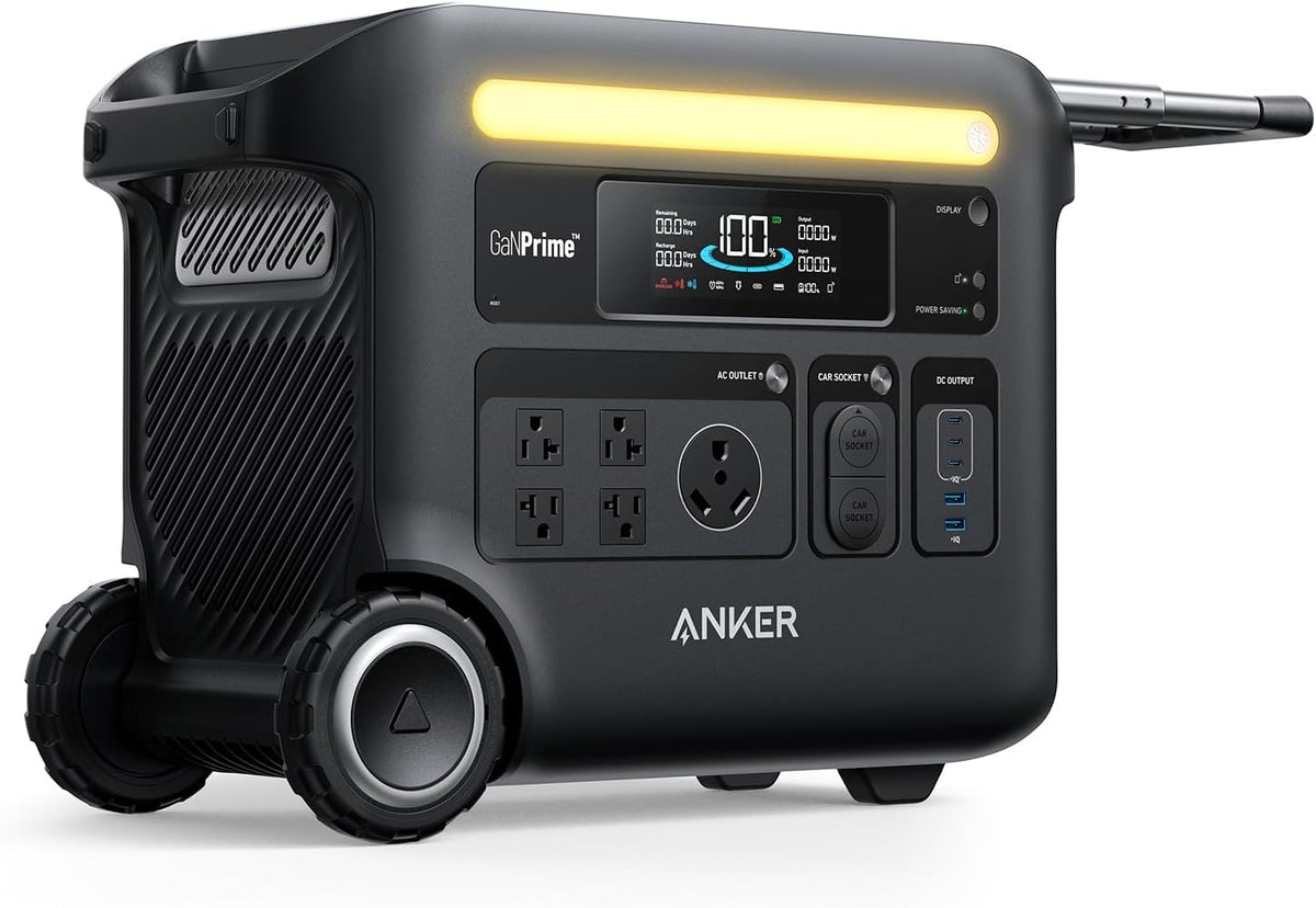 Save $500.00 Anker Solix F2600 No US Sales Tax, Free US Shipping