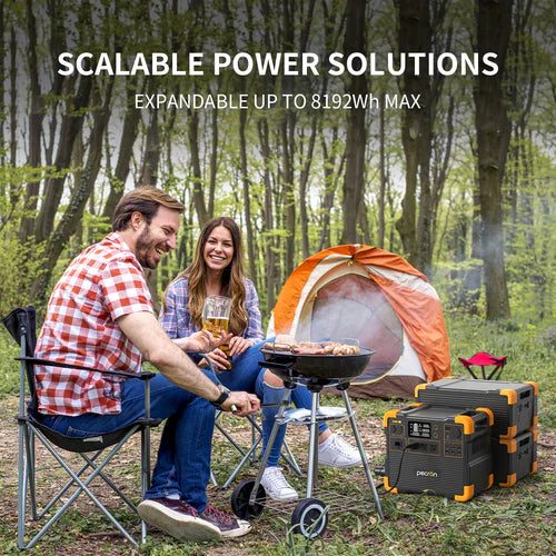 PECRON E2400LFP Portable Power Station 2400W 2048Wh No US Sales Tax, Free US Shipping! - Off Grid Trek