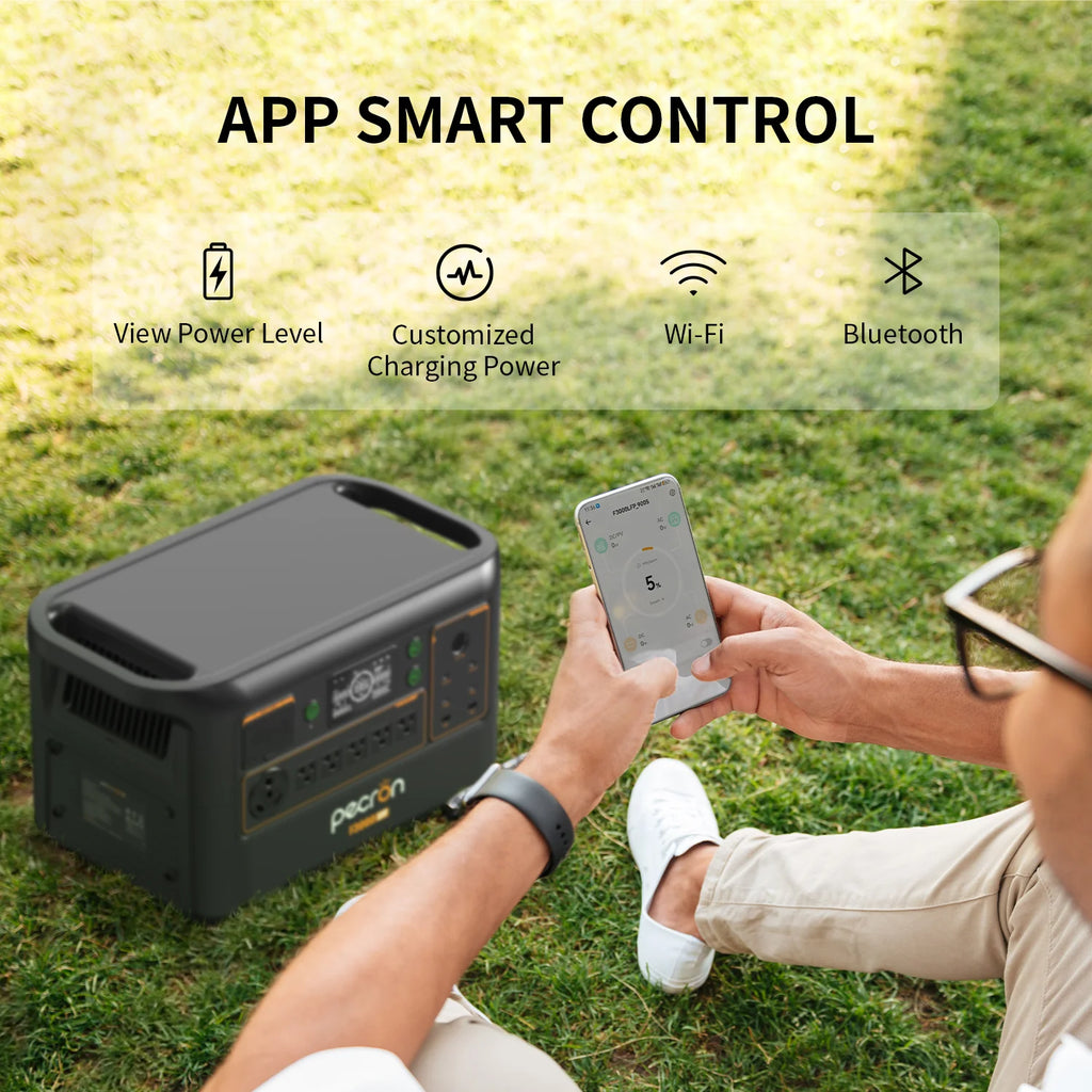 PECRON F3000LFP Portable Power Station 3600W 3072Wh, No US SALES TAX, FREE US SHIPPING!