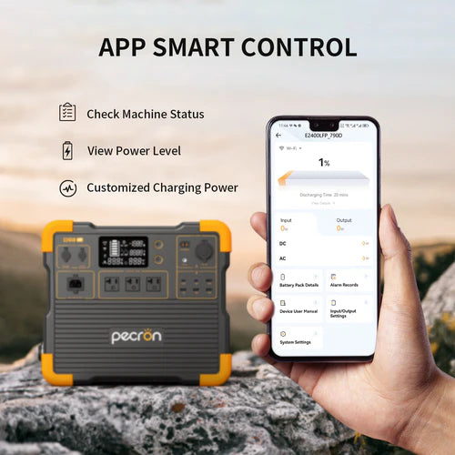 PECRON E2400LFP Portable Power Station 2400W 2048Wh No US Sales Tax, Free US Shipping! - Off Grid Trek