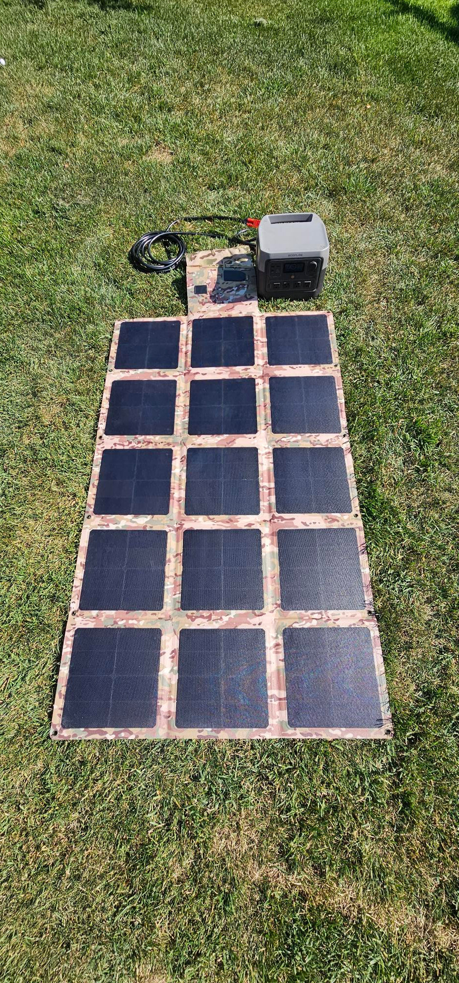 220W Solar Blanket & EcoFlow RIVER 2 Max Package NO US SALES TAX!