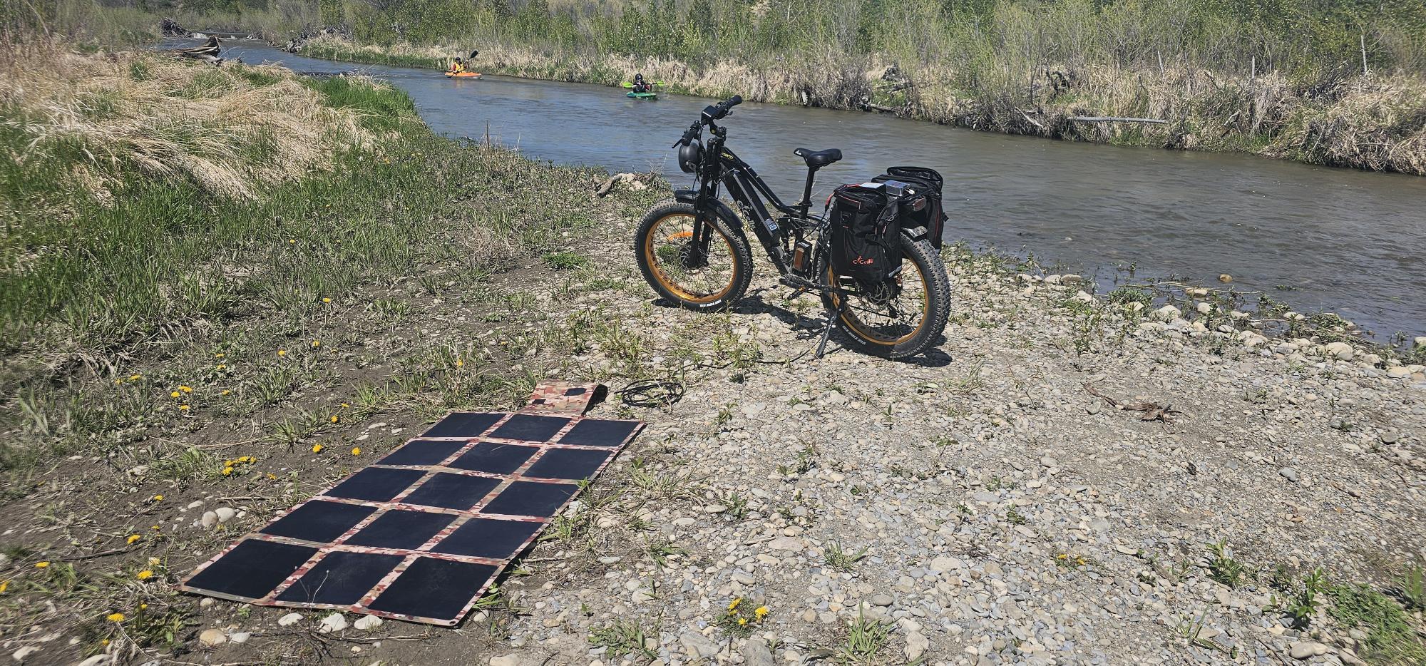 Charge Controller Solar Charger For Ebike Battery 52V-72V Ebike