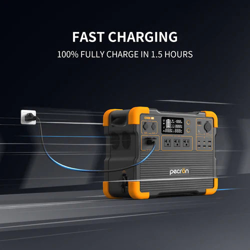 PECRON E2400LFP Portable Power Station 2400W 2048Wh No US Sales Tax, Free US Shipping! - Off Grid Trek
