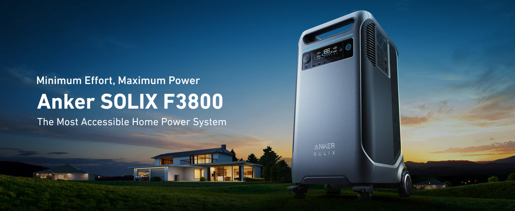 Save $1,000.00 Anker SOLIX F3800 Portable Power Station - 3840Wh | 6000W No US Slaes Tax, Free US Shipping! - Off Grid Trek