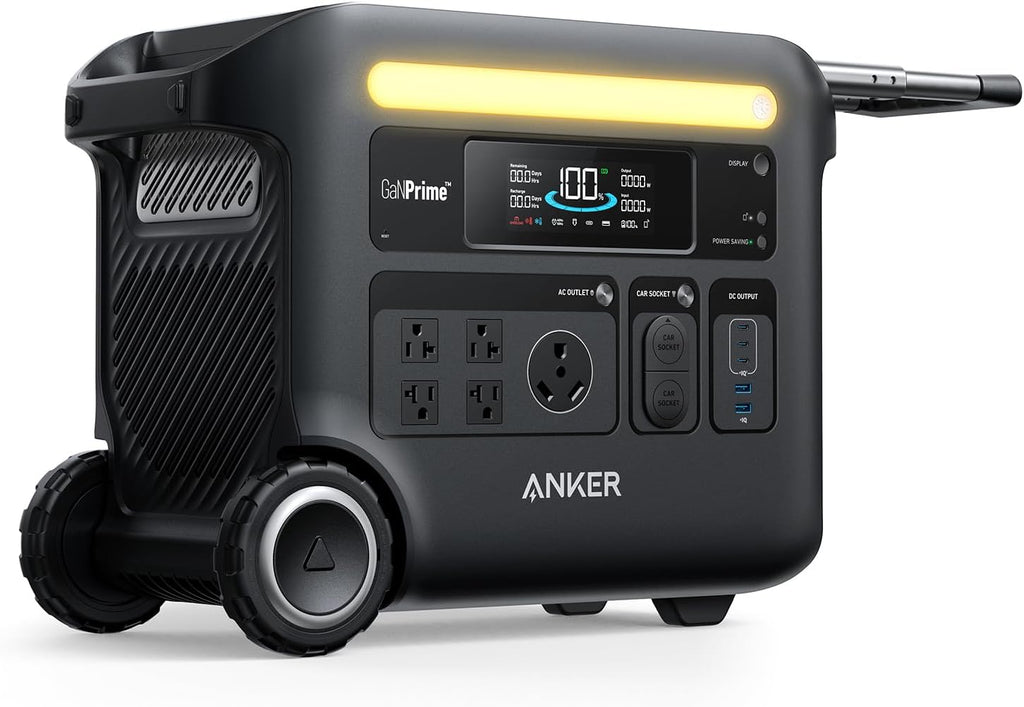 Save $440.00 Anker Solix F2600- 2650Wh | 2400W No US Sales Tax, Free US Shipping! - Off Grid Trek