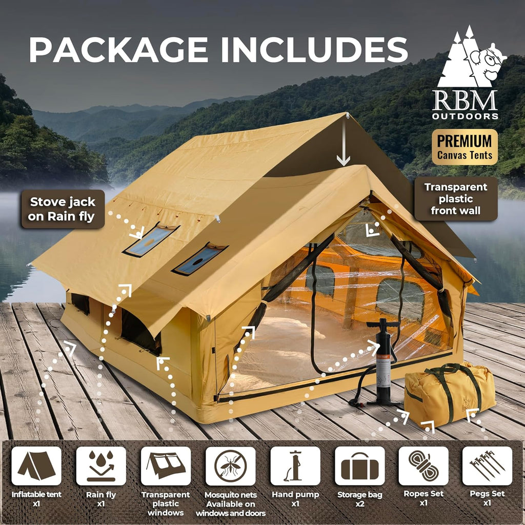 RBM Inflatable tent Panda Large for 2-6 person, No US Sales Tax, Free US Shipping!