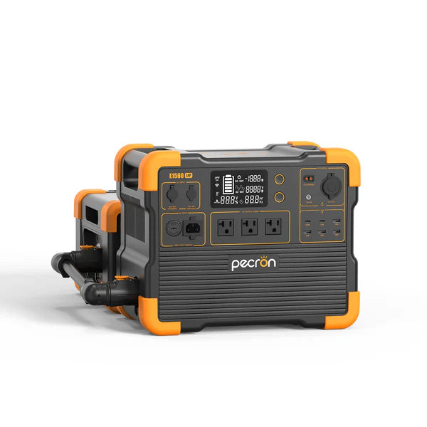 PECRON E1500LFP Expandable Portable Power Station 2200W 1536Wh No US Sales Tax, Free US Shipping! - Off Grid Trek