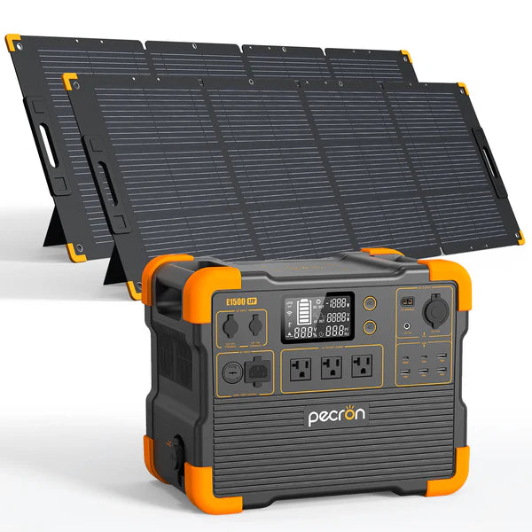PECRON E1500LFP Expandable Portable Power Station 2200W 1536Wh No US Sales Tax, Free US Shipping! - Off Grid Trek
