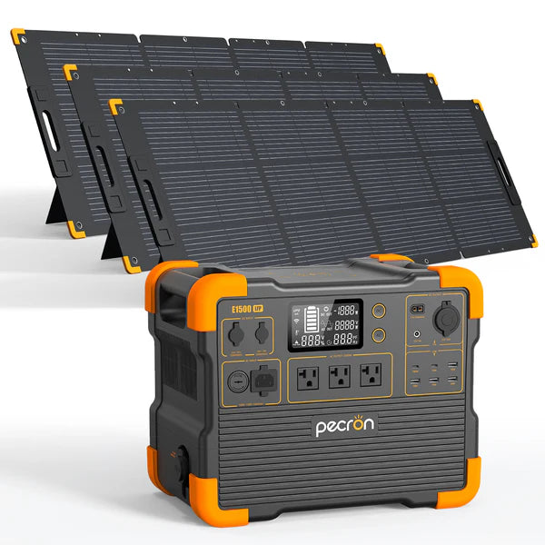 PECRON E1500LFP Expandable Portable Power Station 2200W 1536Wh No US Sales Tax, Free US Shipping! - Off Grid Trek