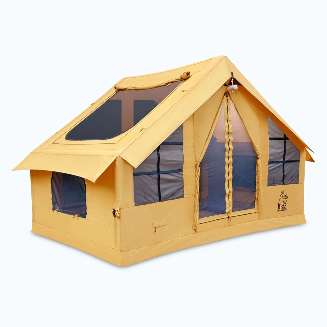 1 person inflatable tent RBM Inflatable tent Panda Medium for 1-4 person, No US Sales Tax– Off Grid Trek