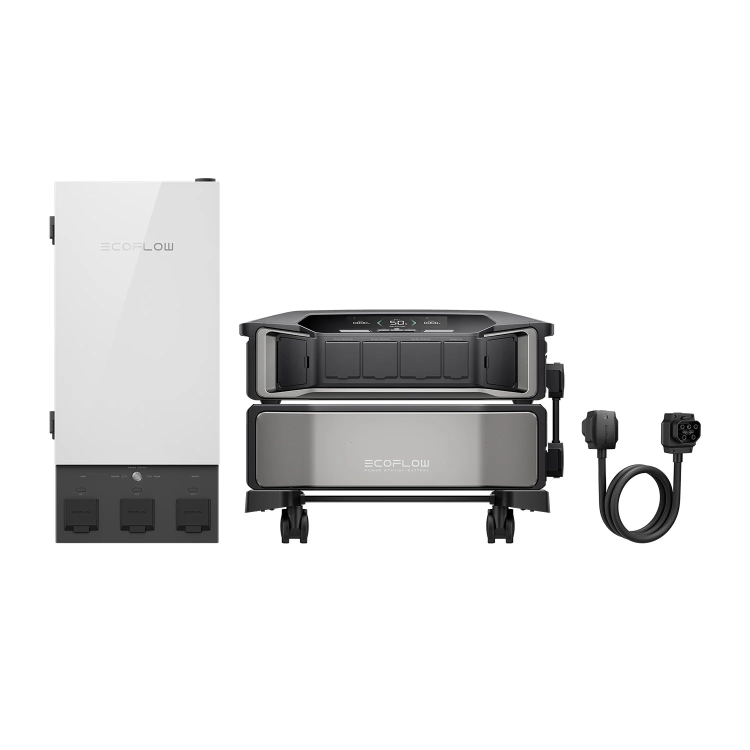 EcoFlow DELTA Pro Ultra (1 × Inverter + 1 × Battery 6144kWh) + 1 × EcoFlow  Smart Home Panel 2, NO US SALES TAX!, Free Shipping!