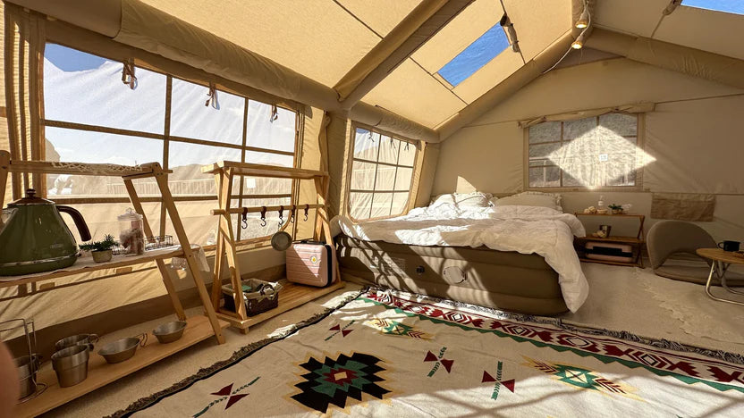 koala air tent 5 Inflatable tent Koala 5 Beige for 2-6 person, No US Sales Tax!– Off Grid Trek