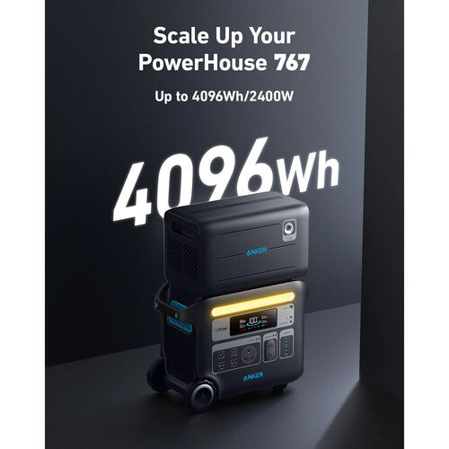 Anker 760 Portable Power Station Expansion Battery (51.2V, 2048Wh