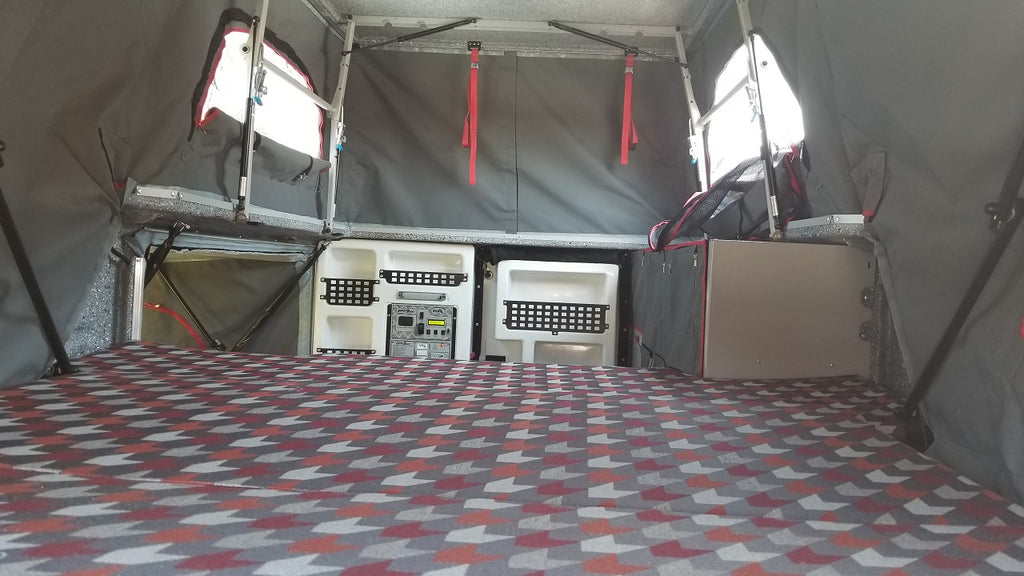 Chobe Tec Caravan sleeps 4, 1672lbs USD Pricing - Off Grid Trek