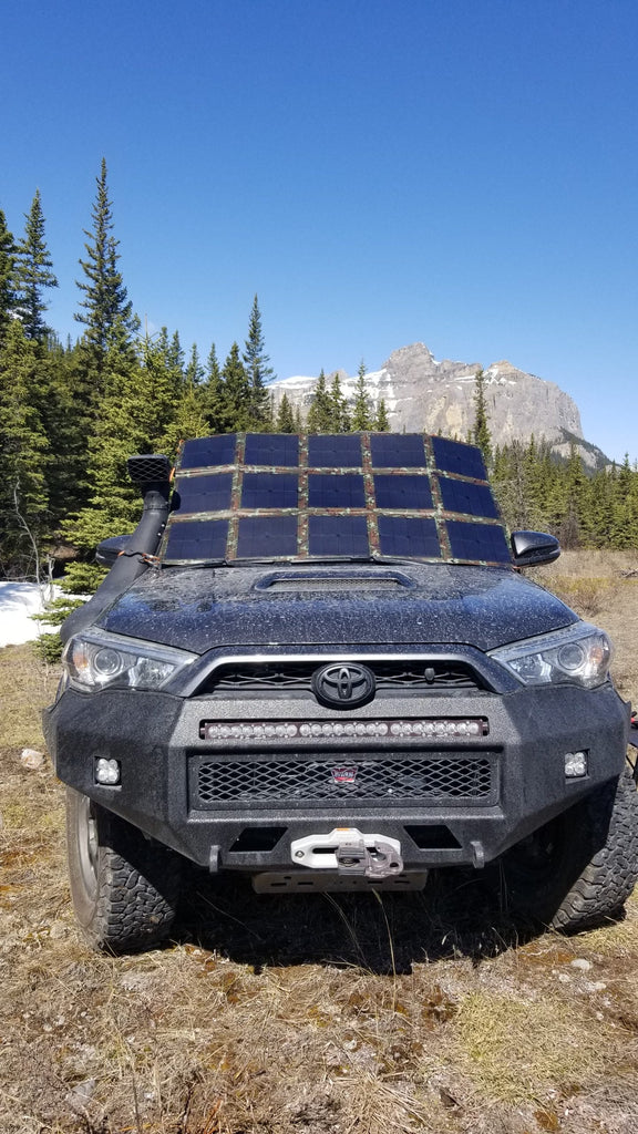 200W Solar Blanket 23.5% efficiency rating 13.6lbs No US Sales Tax! - Off Grid Trek