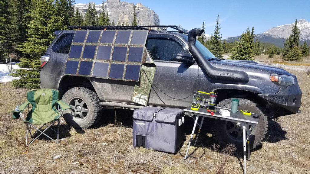 200W Solar Blanket 23.5% efficiency rating 13.6lbs No US Sales Tax! - Off Grid Trek