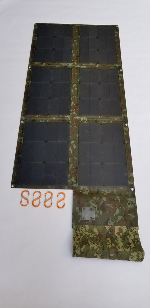 120W Solar Blanket 23.5% Efficiency Rating 7.9lbs No US Sales Tax! - Off Grid Trek