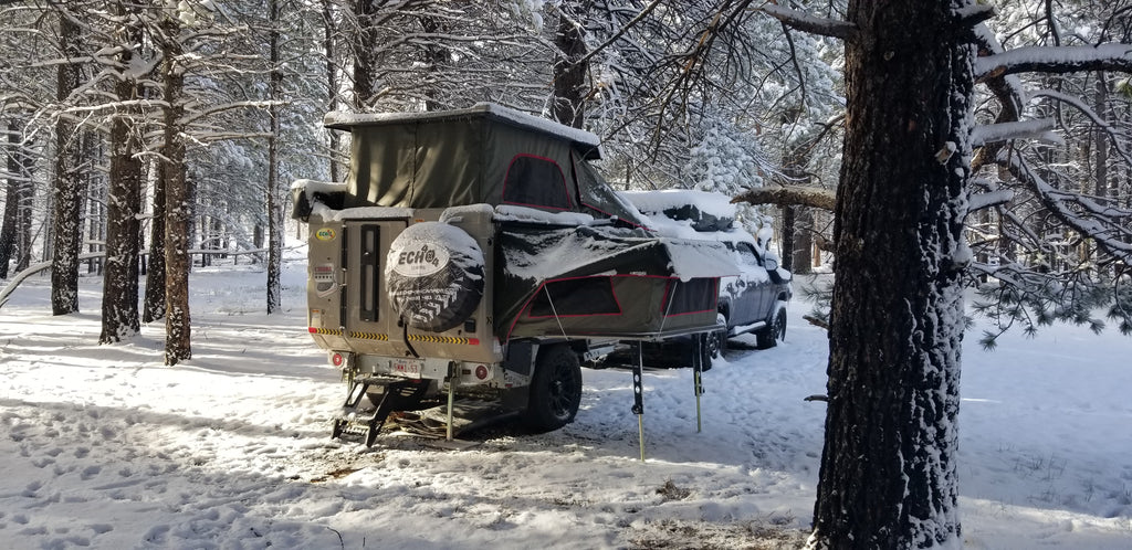 Chobe Tec Caravan sleeps 4, 1672lbs USD Pricing - Off Grid Trek