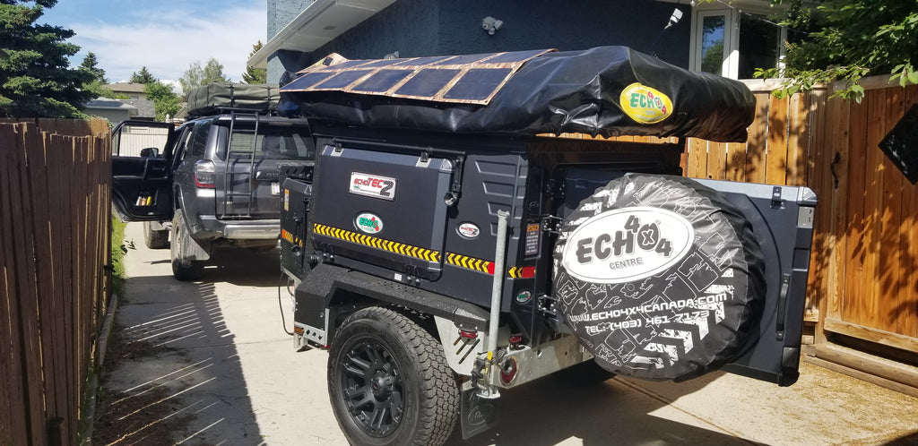 Echo Tec2 Sleeps 7, only 990lbs Demo Unit available for US$21,995.00 - Off Grid Trek