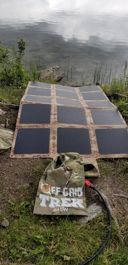 215W Solar Blanket 23.8% efficiency rating 13.6lbs No US Sales Tax! - Off Grid Trek