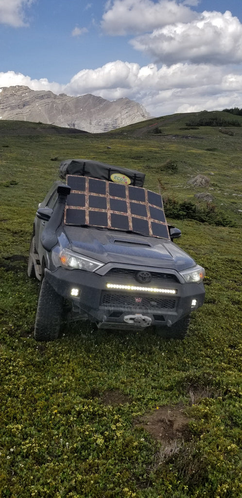 215W Solar Blanket 23.8% efficiency rating 13.6lbs No US Sales Tax! - Off Grid Trek