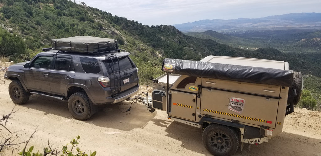 Chobe Tec Caravan sleeps 4, 1672lbs USD Pricing - Off Grid Trek