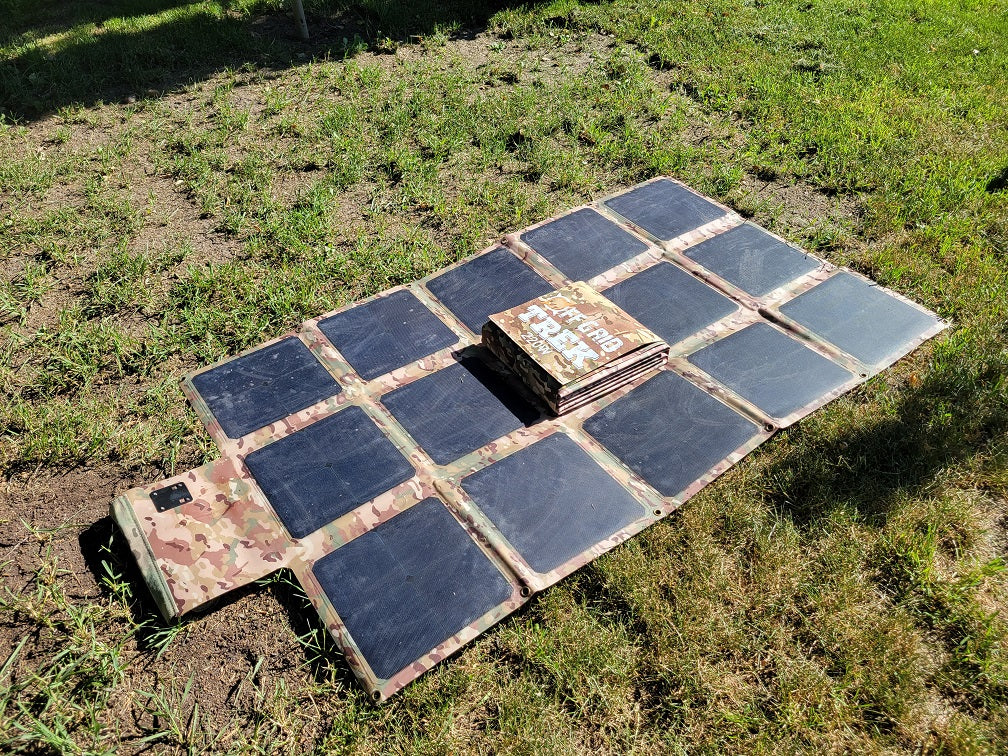 solar tarp 220W Solar Blanket 24.1% efficiency rating 9.9lbs NO US SALES TAX!