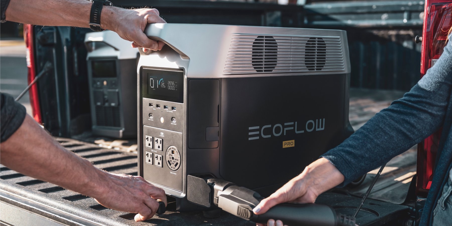 Save $1700.00 EcoFlow DELTA PRO 3,600W Solar Generator 1,600W