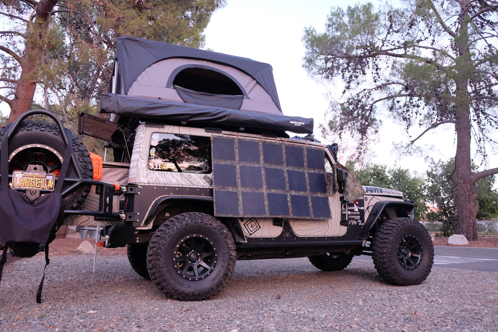 200W Solar Blanket Bug Out Package to charge your 12V/24V/Lithium VEHICLE OR TRAILER BATTERIES + NO US SALES TAX! - Off Grid Trek