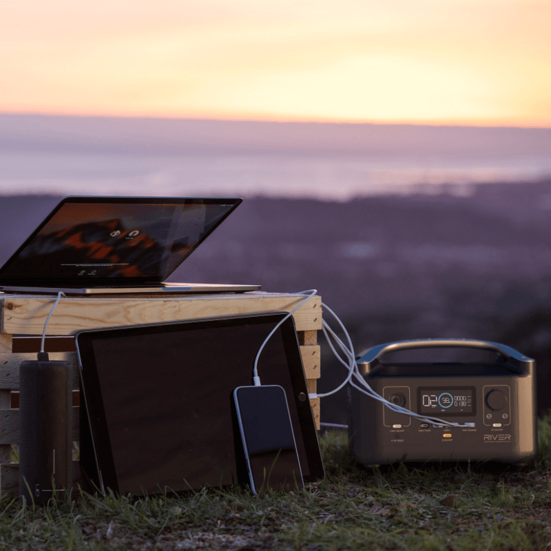 EcoFlow RIVER Max | 576Wh / 600W (1200W Peak) Portable Power EcoFlow RIVER Max | 576Wh / 600W (1200W Peak) Portable Power