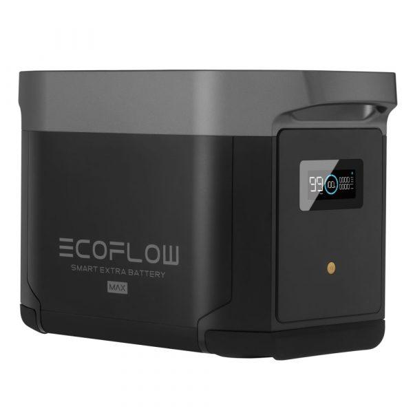 EcoFlow Delta MAX [Smart Expansion Battery] | +2,016wH | 40lbs | Connect up to 2 per Delta MAX, NO US SALES TAX! + Free Shipping - Off Grid Trek