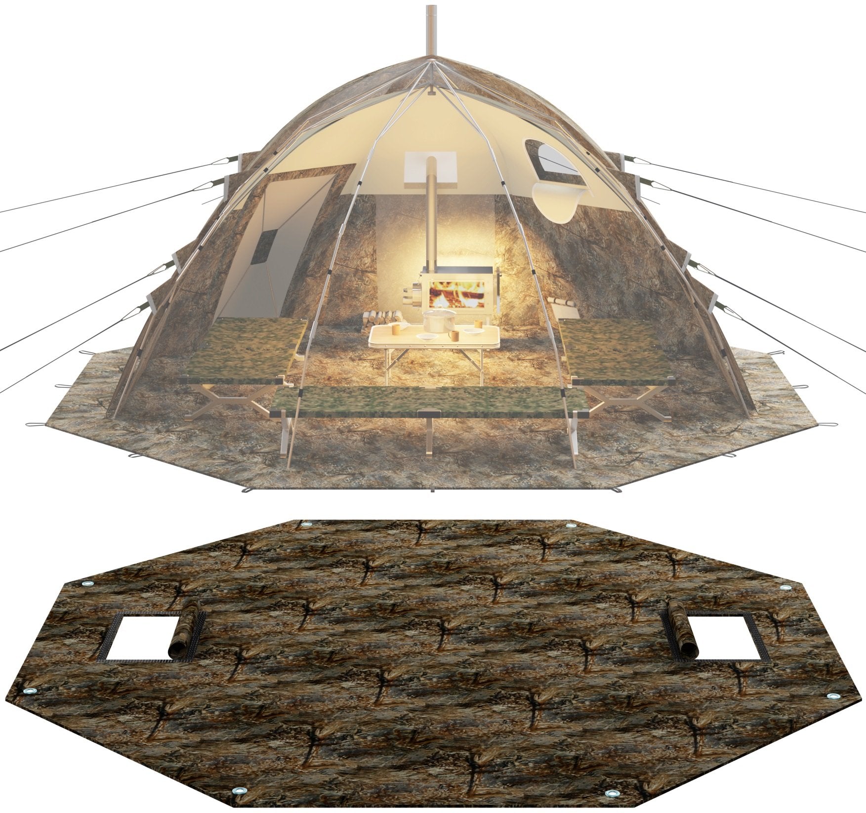 Three-Layer Floor for UP-5 Tent FREE SHIPPING, NO US SALES TAX! | Off  Grid Trek