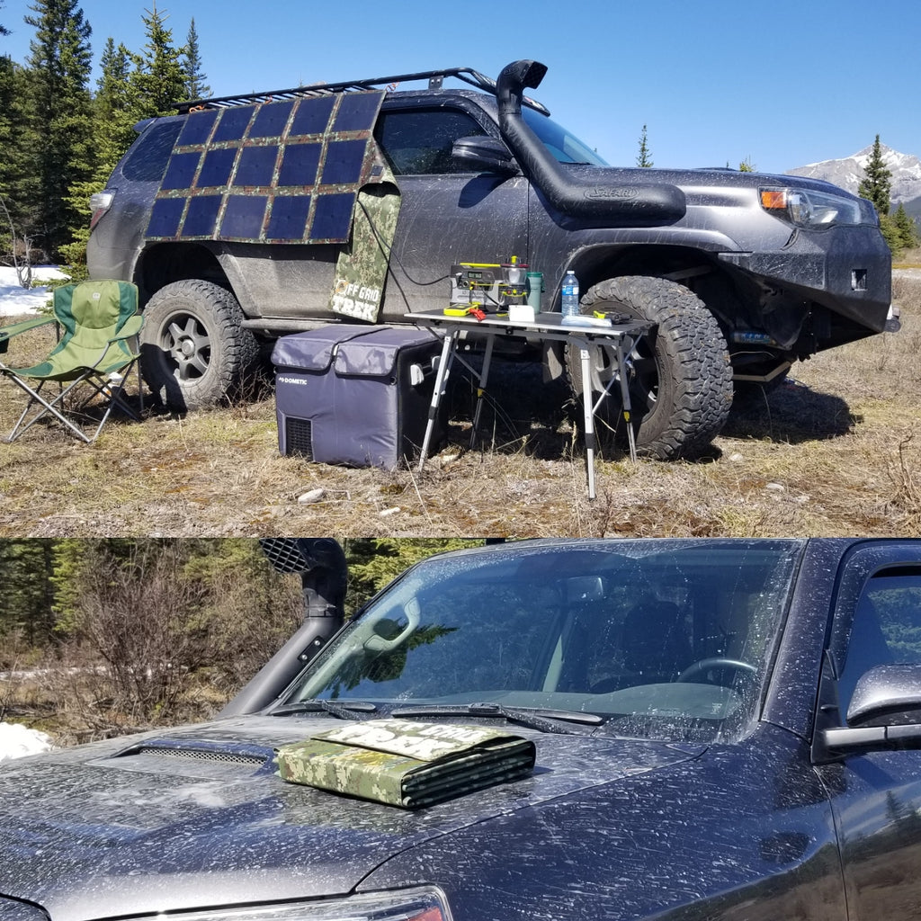 215W Solar Blanket 23.8% efficiency rating 13.6lbs No US Sales Tax! - Off Grid Trek