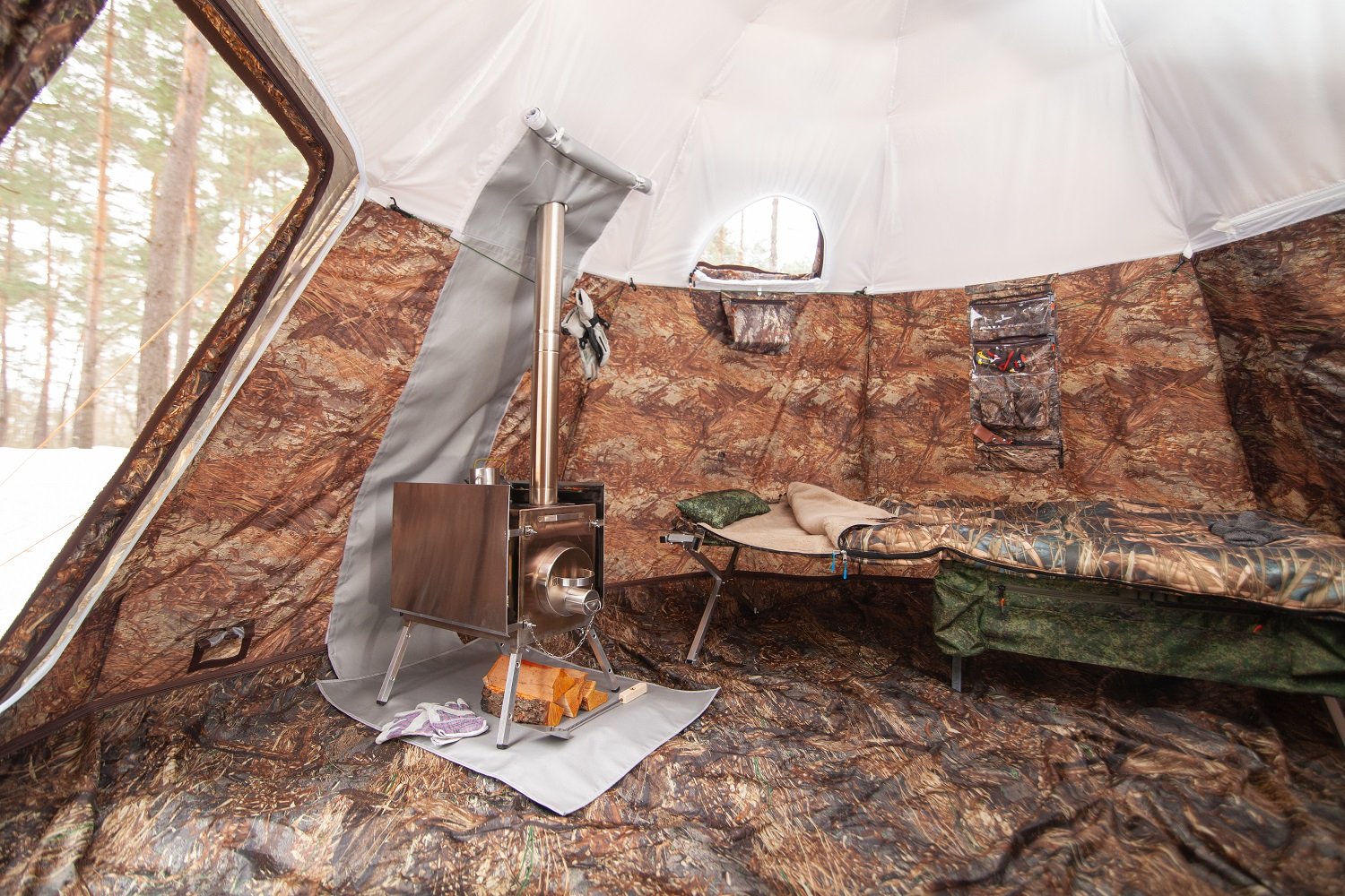 tent outfitter Russian Bear Tent UP-5, 3-8 People FREE SHIPPING, NO US SALES TAX!– Off Grid Trek