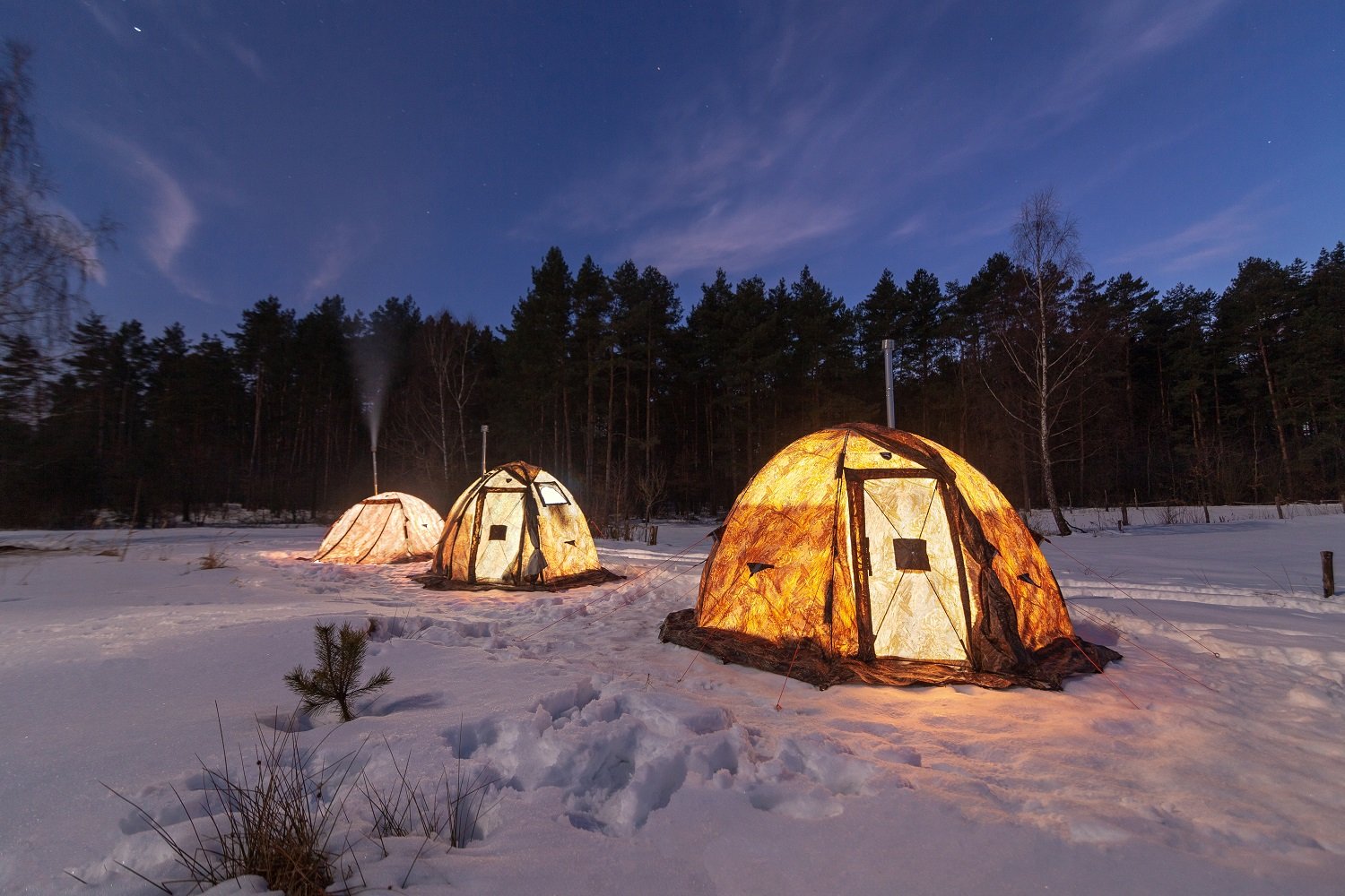All-Season Tent with Stove Jack