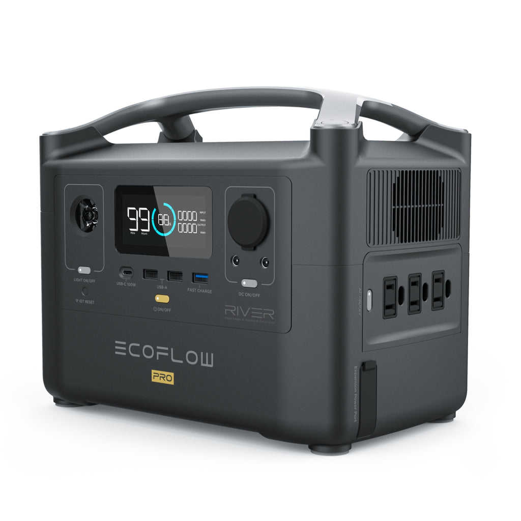 EcoFlow River 600 PRO 720wH / 600W Portable Power Station - Off Grid Trek