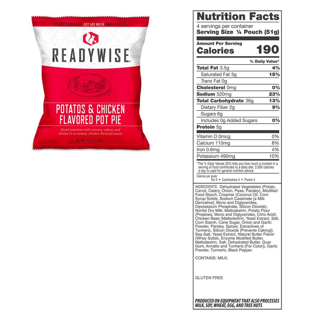 Long Term Emergency Food Supply 4320 Servings 25 year shelf life no US Sales Tax! - Off Grid Trek