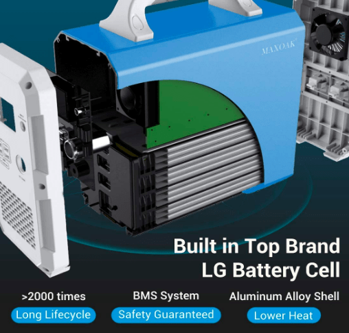 Bluetti Solar Power Station EB150 1500Wh/1000W, NO US SALES TAX! + Fre Off  Grid Trek