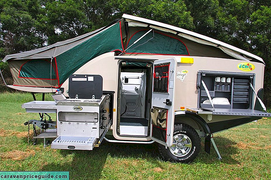 Kavango Tec Caravan Sleeps 4, 2530lbs - Off Grid Trek