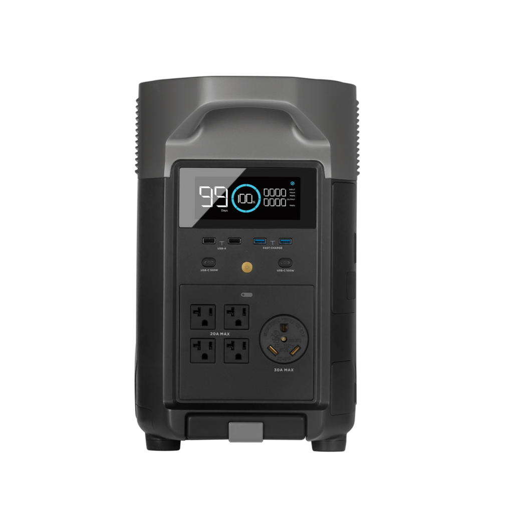 EcoFlow DELTA PRO 3,600W Solar Generator  1,600W Solar Input Complete Solar Power Station FREE SHIPPING & NO US SALES TAX! - Off Grid Trek