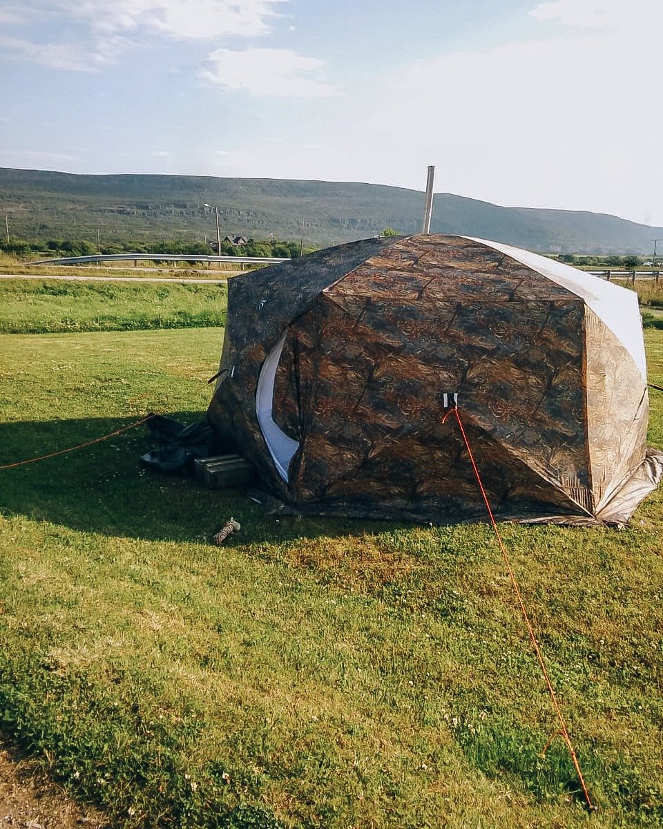russian bear hexagon tent All-Season Premium Outfitter Wall Tent with Stove Jack "Hexagon". Best for 8 person., FREE US SHIPPING, NO US SALES TAX!